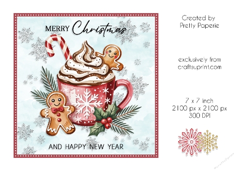 Card Topper - Christmas Card