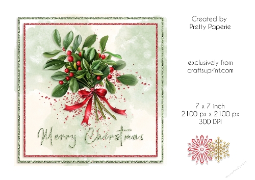 Card Topper - Christmas Card