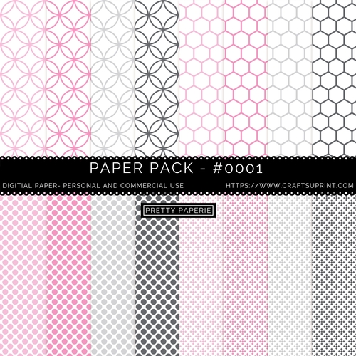 Digital Seamless Patterns - A4 - 210mm x 297mm