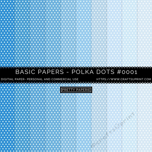 Polka Dot Seamless Pattern - A4 - 210mm x 297mm