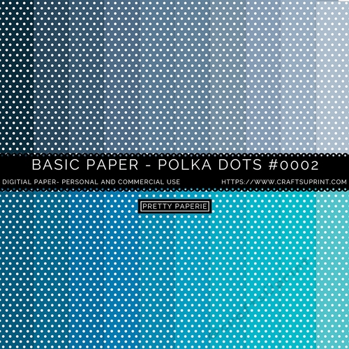 Polka Dot Seamless Pattern - 12inch x 12inch