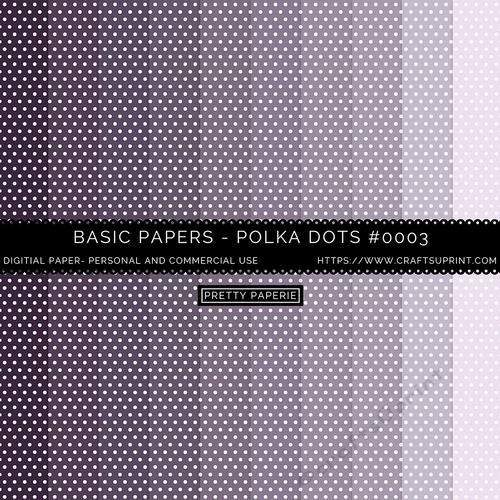 Polka Dot Seamless Pattern - 12inch x 12inch