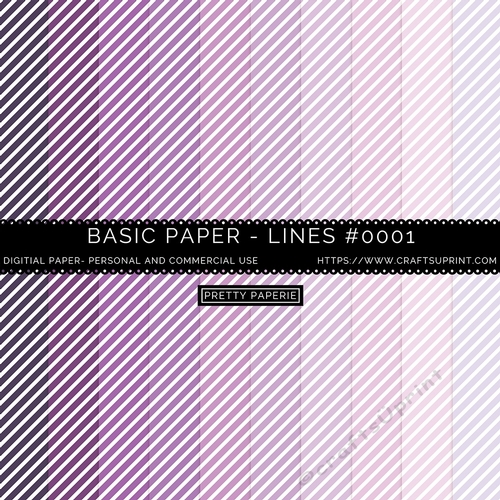 Stripe Seamless Pattern - A4 - 210mm x 297mm