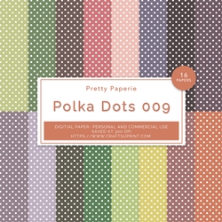 Polka Dot Seamless Pattern - A4 - 210mm x 297mm