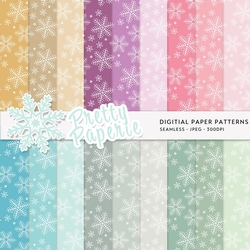 Christmas 011 - Christmas Digital Paper Set - seamless paper pack - A4 - 210mm x 297mm