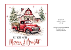 Card Topper - Christmas