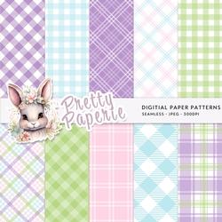 Easter Digital Seamless Patterns - A4