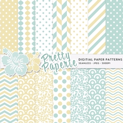 Digital Seamless Patterns - A4 - 210mm x 297mm