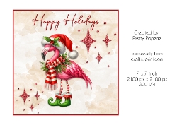 Card Topper - Christmas Card