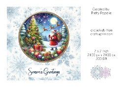 Card Topper - Christmas Card