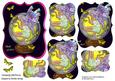 Fantasy Stained Glass Fairy Light Pyramage