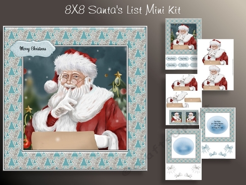 8x8 Santas List Mini Kit