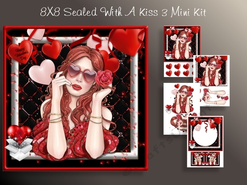 8x8 Sealed With A Kiss Mini Kit 3