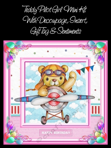 Teddy Pilot (Girl) Mini Kit