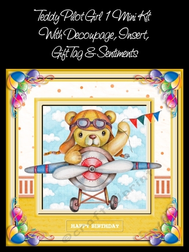 Teddy Pilot (Girl) 1 Mini Kit