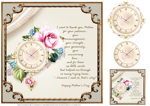 Time Mothers Day Card 