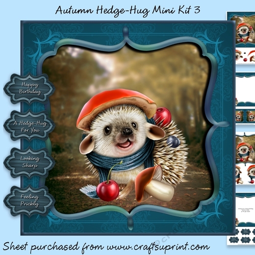 Autumn Hedge-Hugs Mini Kit 3