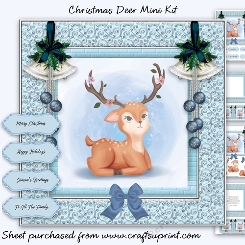 Christmas Deer Mini Kit