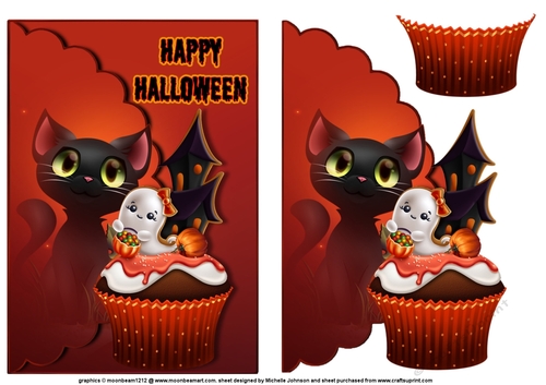 Spookakes Scalloped Edge Faux Envelope Card 2