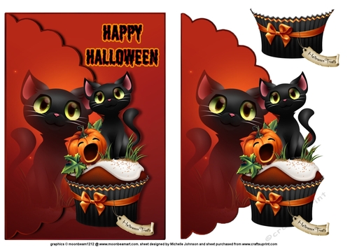 Spookakes Scalloped Edge Faux Envelope Card 3