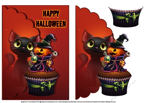 Spookakes Scalloped Edge Faux Envelope Card 5