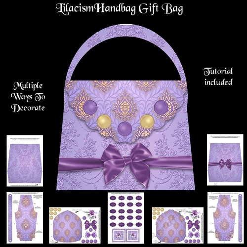 Lilacism Handbag Gift Bag Kit