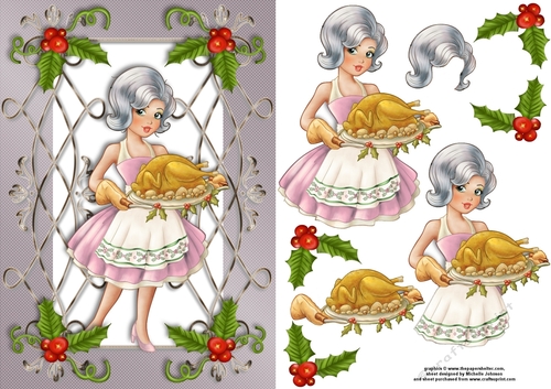 The Turkey is Ready Card Front 4