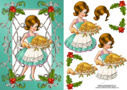 The Turkey is Ready Card Front 5