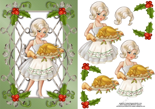 The Turkey is Ready Card Front 6