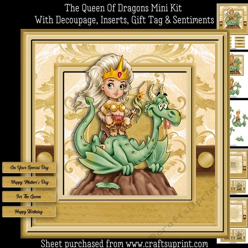 The Queen Of Dragons Mini Kit