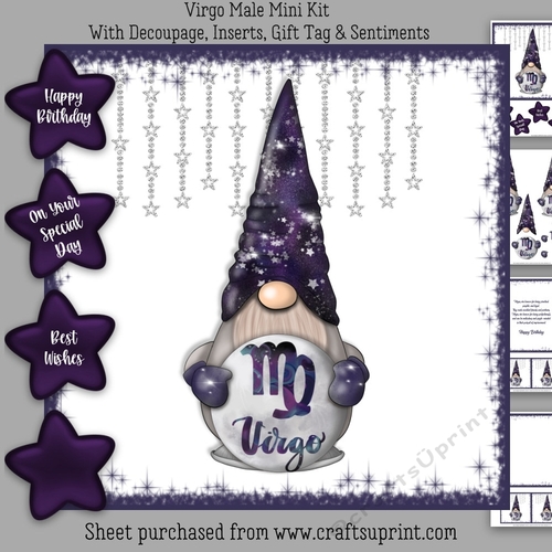 Virgo Male Gnome Mini Kit