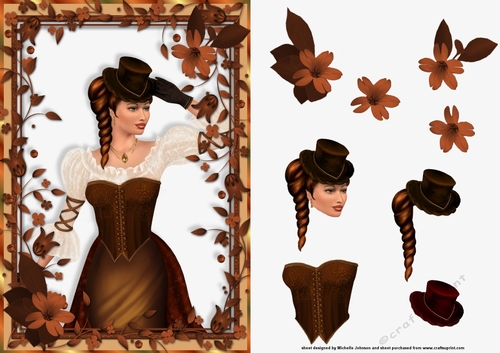 Vintage Elegance Card Front C