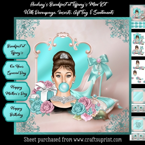 Audreys Breakfast At Tiffanys Mini Kit