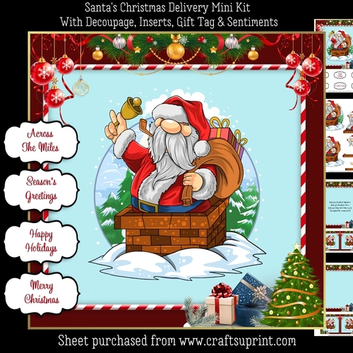 Santas Christmas Delivery Mini Kit