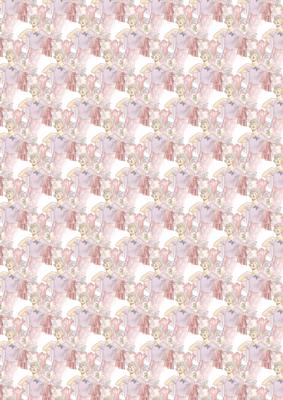 Art Deco in Lilac Vellum