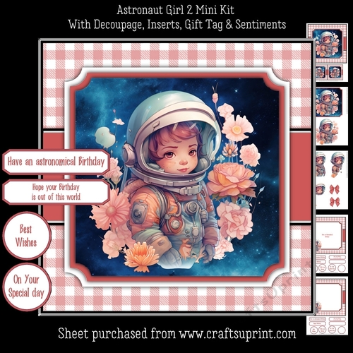 Astronaut Girl 2 Mini Kit