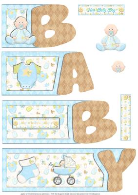 Baby Boy Word Book Shhet