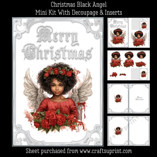 Christmas Black Angel Mini Kit
