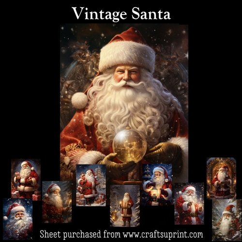 Vintage Santa