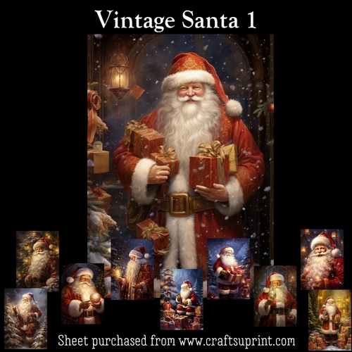 Vintage Santa 1