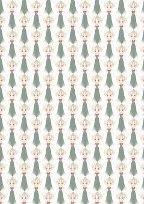 Cute Christmas Angel Cookie Girl Vellum