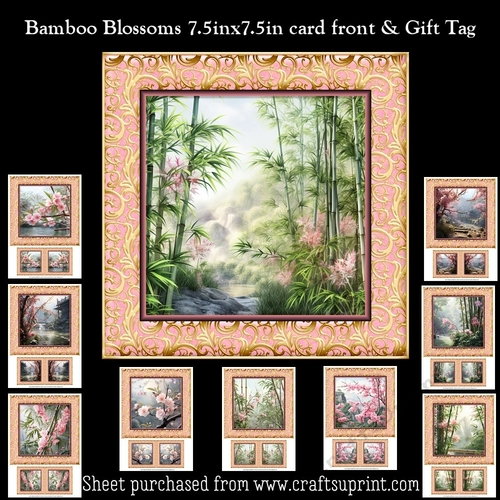 Bamboo Blossoms Mini Kit & Gift Tags