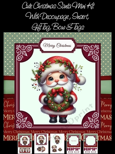Cute Christmas Santa Mini Kit