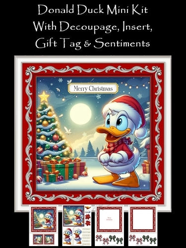 Donald Duck Christmas Mini Kit