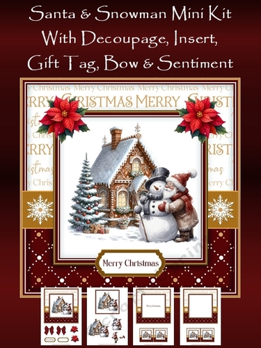 Santa And Snowman Mini Kit