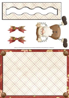 Springy Handstand Santa Penny Slider