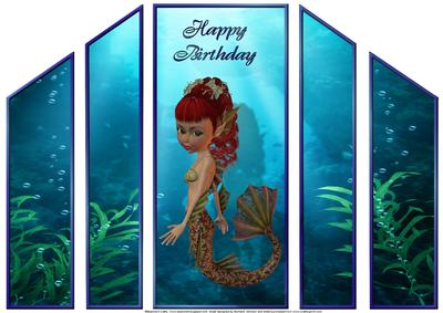 Mavka Mermaid Theatre Fold