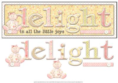 Delight in All the Girls Large Dl Card