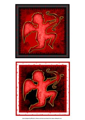 Cupid Valentines Toppers