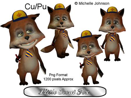 Scout Toon Fox Posers